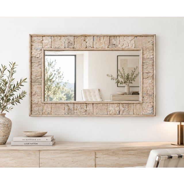 This mirror is a piece of history, re-imagined. Designed and hand-assembled by our de-cor team, it gives a second life to...