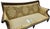Mid 20th Century Century French Louis XVI Hand-Carved Walnut Sofa For Sale - Image 5 of 15