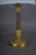 19th Century Ormolu Gilt Bronze Table Lamp with Pleated Shade For Sale - Image 4 of 11