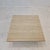 Stone Italian Square Coffee Table in Travertine, 1980s For Sale - Image 7 of 13