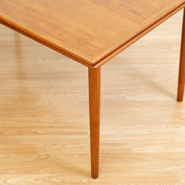 Large Mid 20th Century Teak Extending Dining Table by Georg Petersens Møbelfabrik For Sale - Image 11 of 12