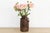Antique Patina Farmhouse Wooden Vase For Sale In Los Angeles - Image 6 of 6