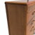 Art Deco 1930s Art Deco Waterfall Tallboy Dresser With Figured Wood For Sale - Image 3 of 16