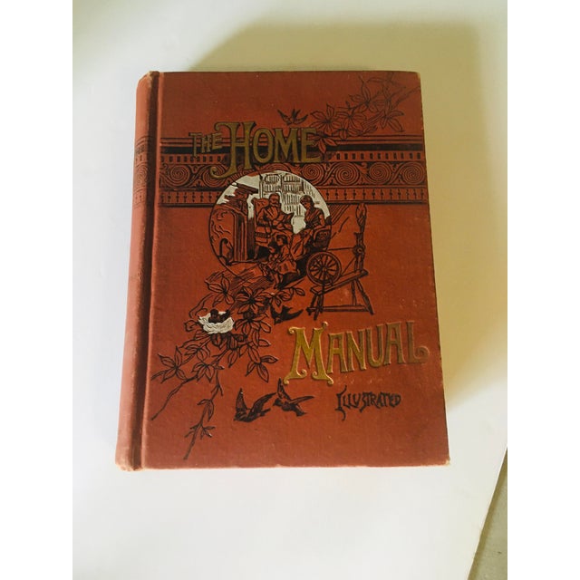 Late 19th Century Victorian Book " the Home Manual - Illustrated" For Sale - Image 12 of 12