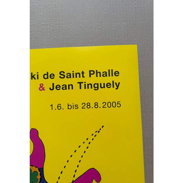 Exhibition Poster with Jean Tinguely from Niki De Saint Phalle, Germany, 2005 For Sale - Image 6 of 8