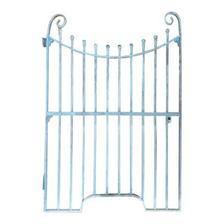 20th Century Verdigris Bronze Bank Postal Teller Gate by Syracuse Wireworks For Sale