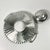 1950s Vintage Boho Chic Arts & Crafts Hand Wrought Etched Aluminum Round Serving Tray For Sale - Image 10 of 12