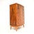 Vintage Danish Walnut and Brass Chest of Drawers, 1960s For Sale - Image 4 of 13