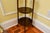 19th Century English Oval Three-Tier Side Table Muffin Stand For Sale - Image 4 of 7