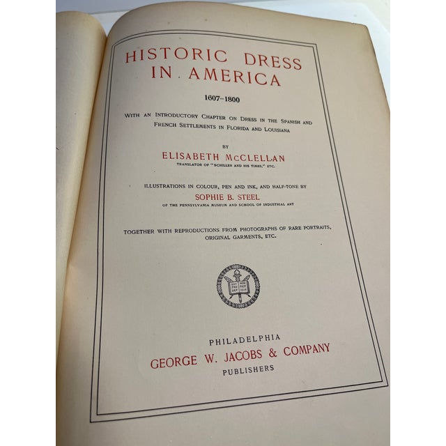 1904 Historic Dress in America Book For Sale - Image 4 of 16