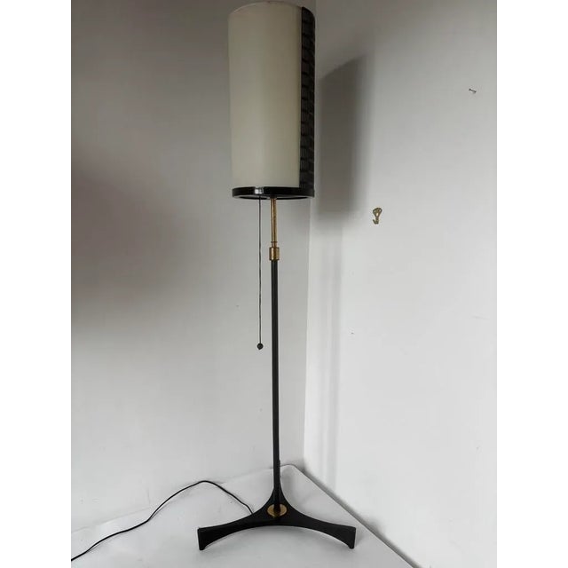 French Floor Lamp from Arlus, 1950s For Sale - Image 11 of 16