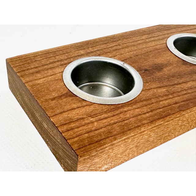 Mid-Century Modern Teak Candleholder by Esko Saarinen, 1960s For Sale - Image 9 of 11