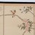 Wood 1980s Japanese Byobu Featuring Birds in Blossoming Trees 4-Panel Folding Screen For Sale - Image 7 of 13
