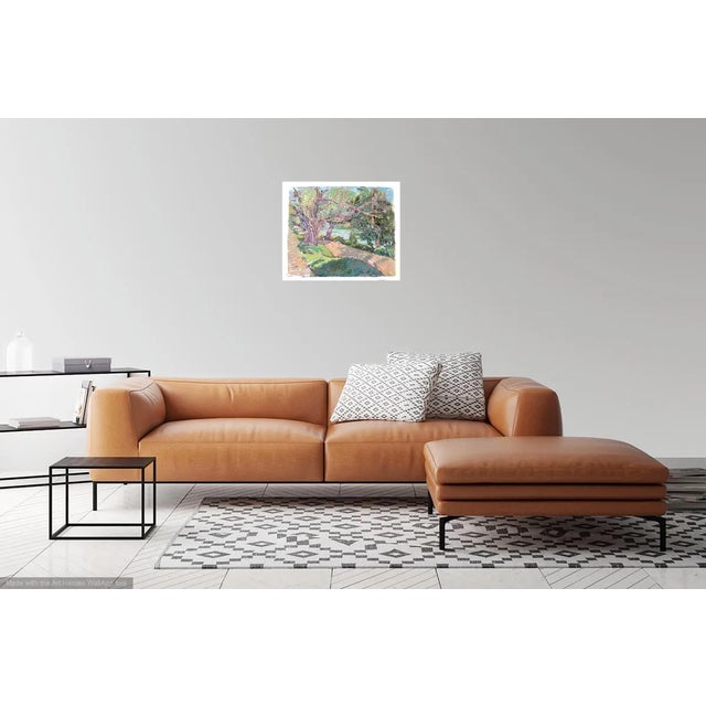 River in France series by Listed artist. Painted in plein air. Several of the photos depict the painting in a room...