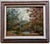 1967 "Connecticut Woodland"-Original Oil on Canvas-R. Baranet For Sale - Image 4 of 4