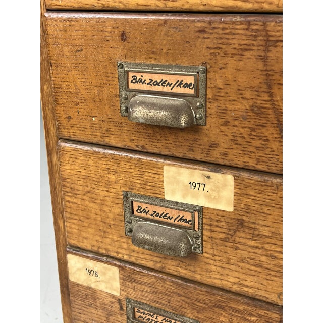 Large Vintage Pharmacy Chest of Drawers, 1960s For Sale - Image 10 of 14