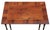 Wood Antique Nesting Tables in Mahogany with Yew Veneer Tops, 1800s, Set of 3 For Sale - Image 7 of 12