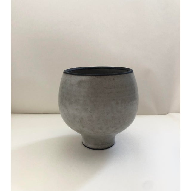 Modern Studio Ceramic Vessel For Sale - Image 4 of 5