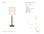 Thomas O'Brien by Visual Comfort Signature Bryant Large Wrapped Table Lamp in Bronze and Saddle Leather with Linen Shade...