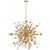 Julie Neill for Visual Comfort Signature Farfalle Large Chandelier in Gild For Sale