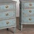 Pair, 19th Century Gustavian Style Blue Chest of Drawers or Nightstands For Sale - Image 12 of 15