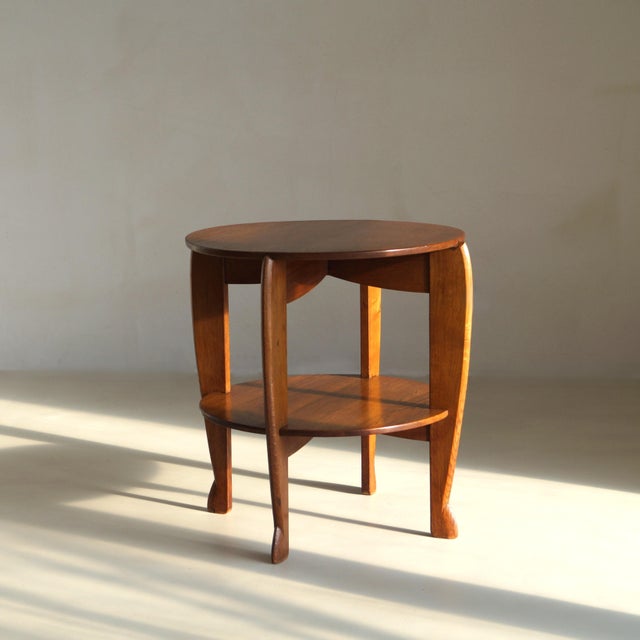 Dutch Art Deco Side Table by P.E.L. Izeren for Genneper Molen, 1920s For Sale - Image 9 of 18