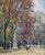 Le jardin du luxembourg ', oil on canvas, by marie de nivouliès de pierrefort (circa 1910). Parisians are not equivocal...