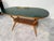 Mid-Century Italian Coffee Table With Green Glass Top, 1950s For Sale - Image 4 of 8