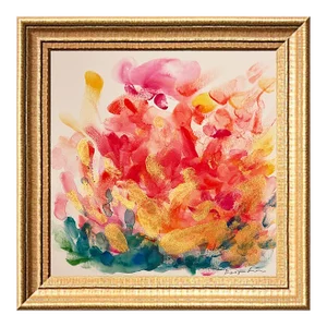 Watercolor Painting the Touch of Blossom No.3 by Fanyu Lin