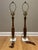 Mid-Century Modern 1960s Mid-Century Walnut and Marble Table Lamps - a Pair For Sale - Image 3 of 5