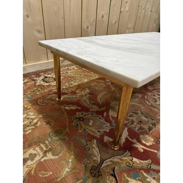 Artist: None Period: 20th century Style: Design 50's and 60's Condition: Perfect condition Material: Brass Length:...