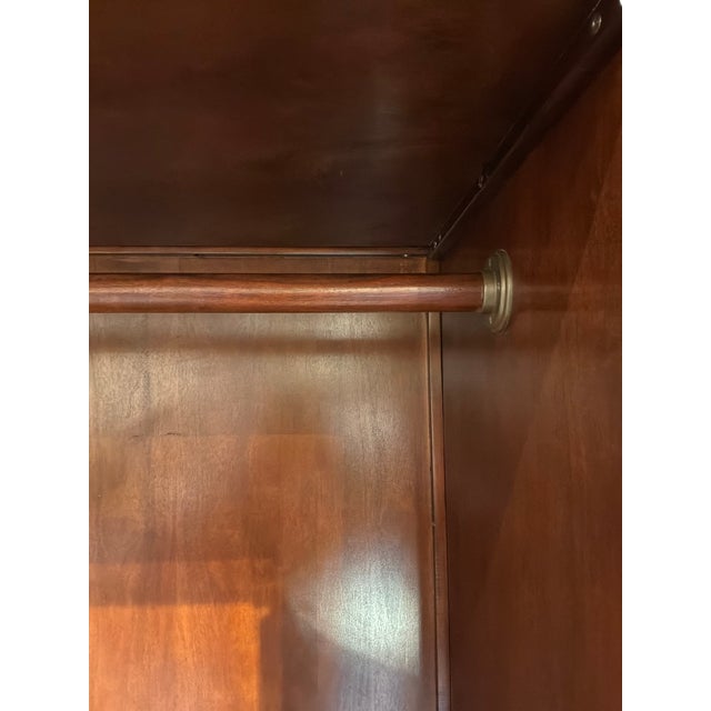 Jonathan Charles Gentleman's Armoire For Sale - Image 14 of 14