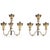 4-Arm Table Candelabras, 1700, Set of 2 For Sale - Image 6 of 6