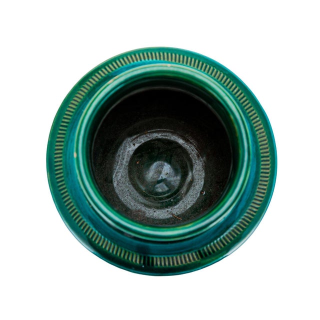 1960s Mid-Century Modern Ceramic Vase by Aldo Londi for Bitossi, 1960s For Sale - Image 5 of 8