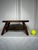 Vintage Early American Primitive Oval Splayed Solid Wood Turned Leg Low Stool For Sale - Image 10 of 10
