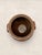 Late 19th Century Antique French Brown Glazed Confit Pot With Wooden Lid For Sale - Image 9 of 9
