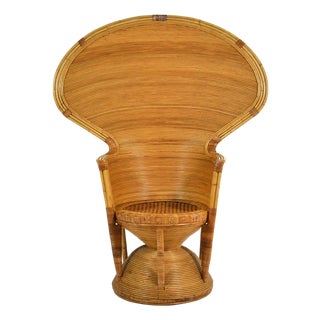 Danny Ho Fong "Emperor" Peacock Chair For Sale