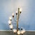 Space Age Brass Cascade Floor Lamp from Star-Leuchten, 1970s For Sale - Image 6 of 12