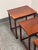 Brown Traditional Wood Nesting Tables, Set of Three For Sale - Image 8 of 12
