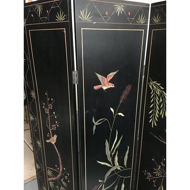 Vintage Oriental Screen Room Divider Chairish