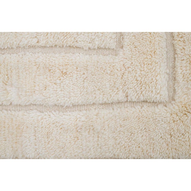 Hand-Knotted Wool Rug by Azele Studio For Sale - Image 6 of 12