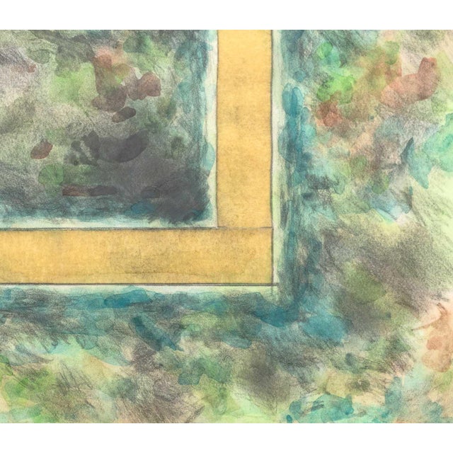 Late 20th Century Joseph Gardella Geometric Abstraction Mixed Media For Sale - Image 5 of 7