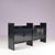 Low Black Plastic Model Multiplo Cabinet by Guzzini for Kastilia, Italy, 1970s For Sale - Image 6 of 14