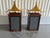 Vintage Large Gold Leaf Pagoda Lantern Wall Lights- A Pair For Sale - Image 9 of 12