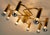 Large Vintage Sputnik Brass Ceiling Lamp, 1970s For Sale - Image 6 of 12