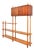 Vintage Room Divider in Beech, Oak and Mahogany, 1950s For Sale