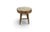 Wood Round Wooden Table with Decorative Trunk Section Top For Sale - Image 7 of 7