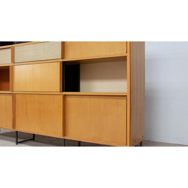 Bookcase in Ash by Georges Frydman for EFA, 1950s For Sale - Image 4 of 10