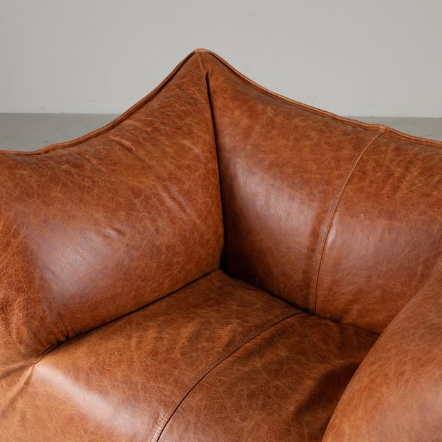 Brown Le Bambole Chair by Mario Bellini for B&B Italia, 1970 For Sale - Image 11 of 14