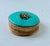 Vintage 1970s Estée Lauder Torquoise Compact/Keepsake Box For Sale In New York - Image 6 of 8